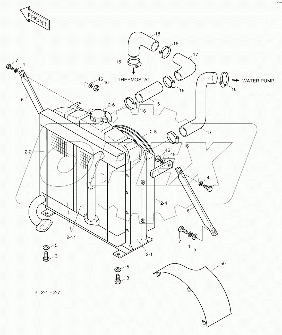  RADIATOR AND OIL COOLER