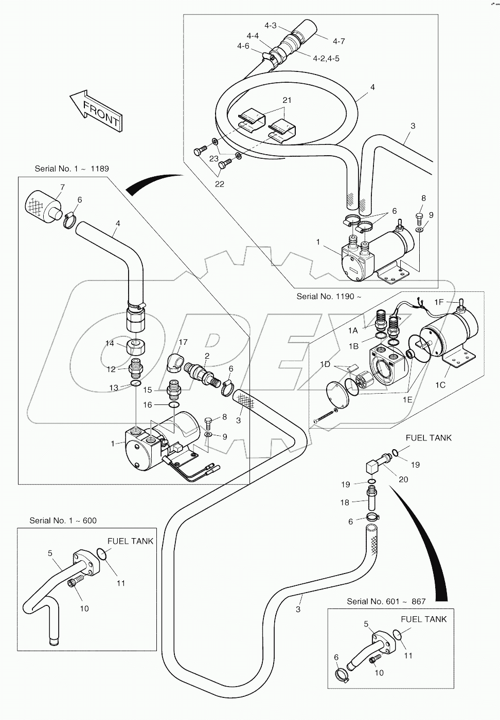  FUEL FILLER PUMP ASSY
