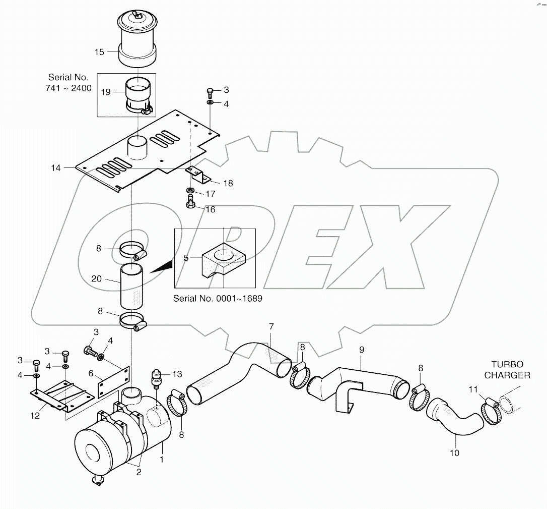  AIR CLEANER-PRE CLEANER