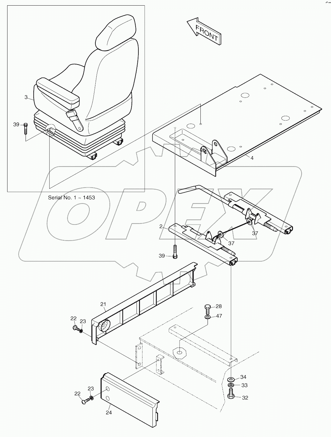  SEAT AND ELECTRIC BOX