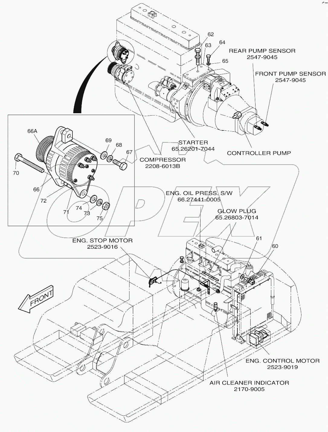  ELECTRIC PARTS (6)-ENGINE