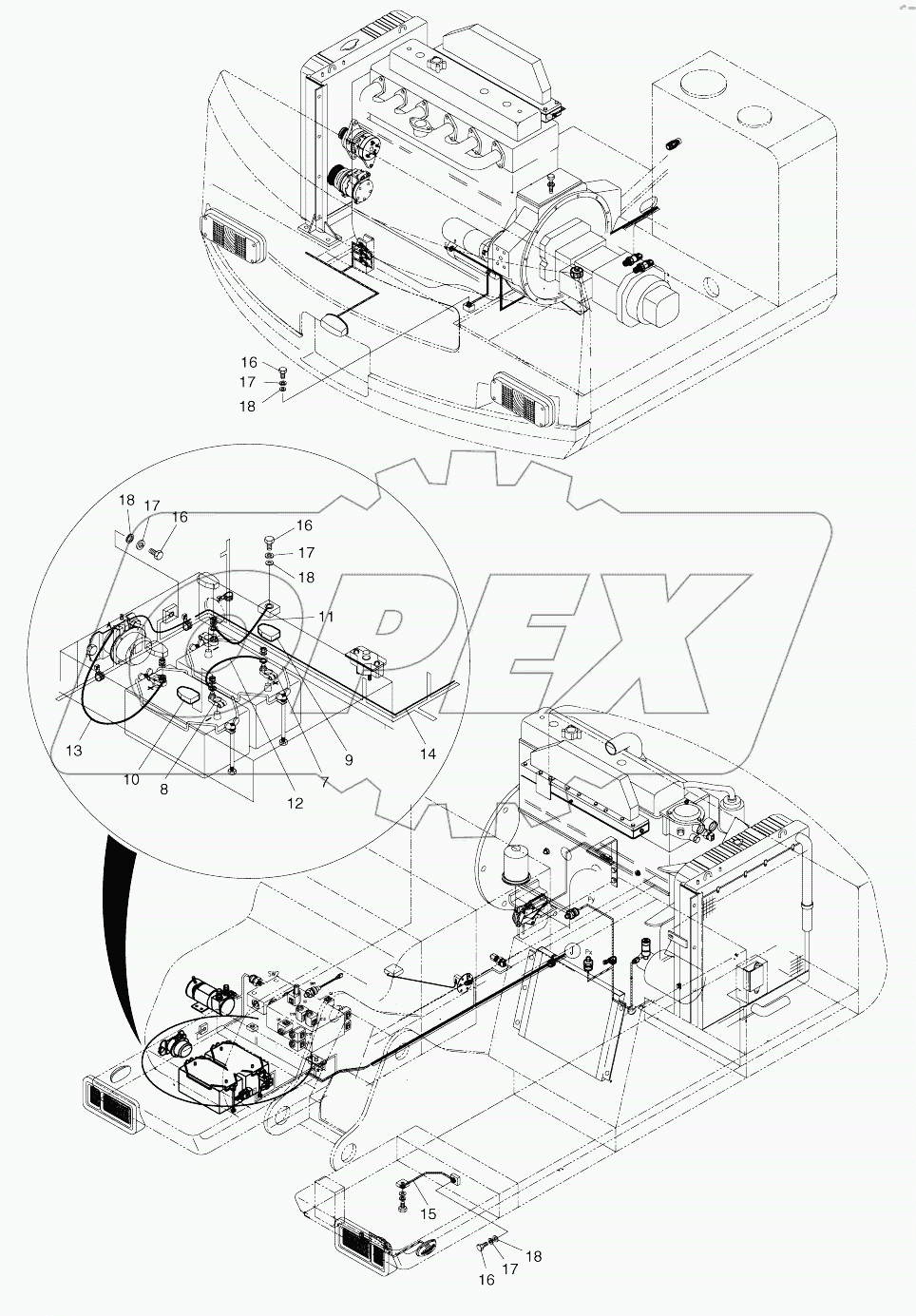  ELECTRIC WIRING (1) - BATTERY