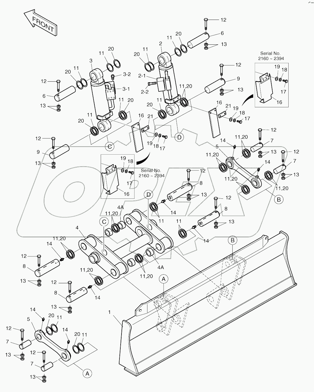  BLADE - REAR (2160 -)
