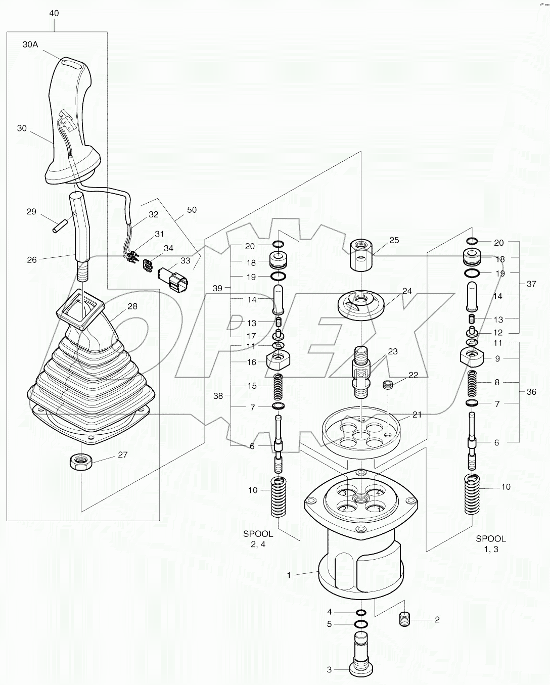  REMOTE CONTROL VALVE (3531 -)