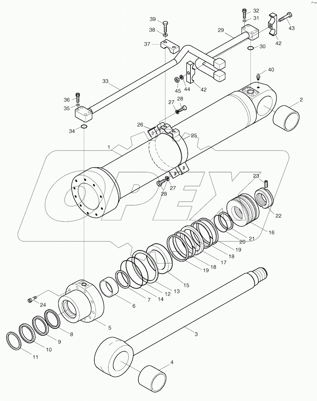  BOOM CYLINDER (L.H) - ARTI.BOOM