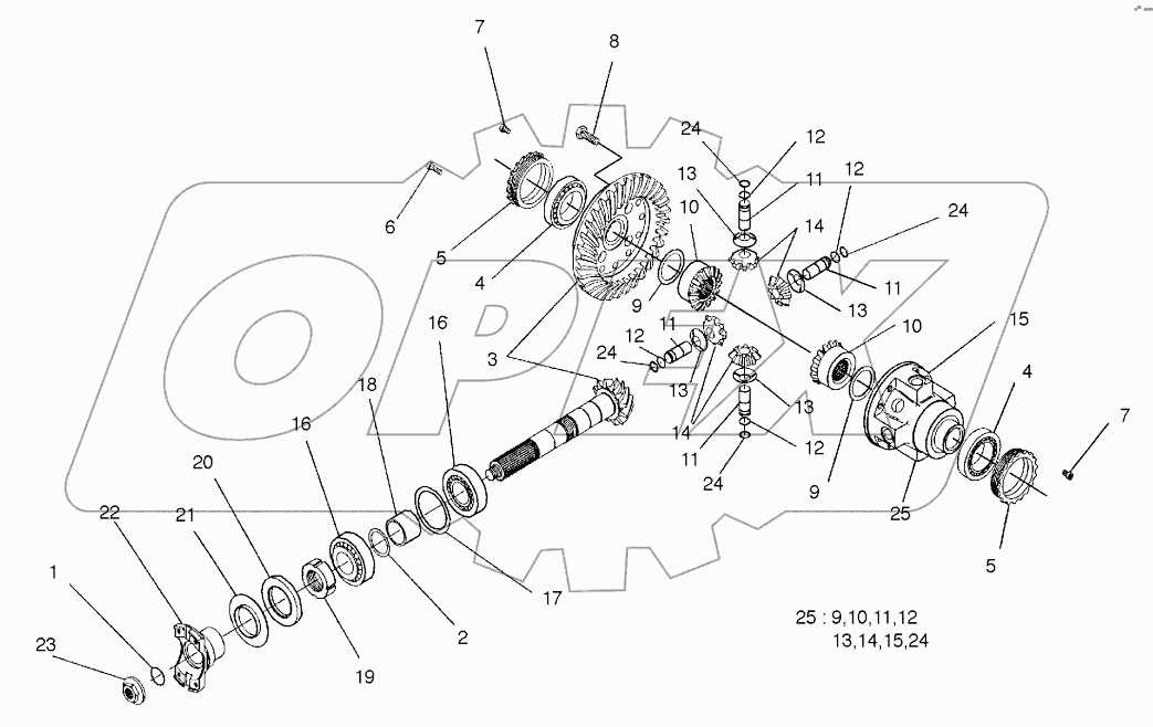  DIFFERENTIAL - FRONT AXLE