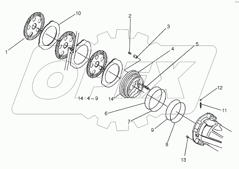  BRAKE - FRONT AXLE