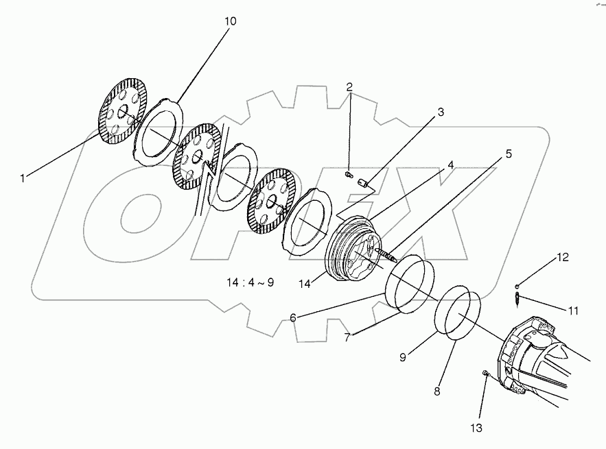  BRAKE - REAR AXLE