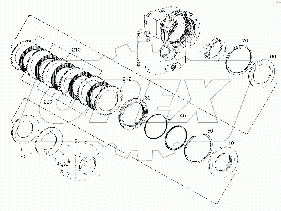  M - DISC BRAKE - TRANSMISSION