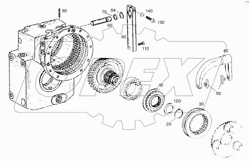  DISCONNECTION DEVICE - TRANSMISSION