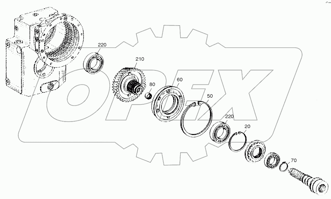  SPUR GEAR DRIVE - TRANSMISSION