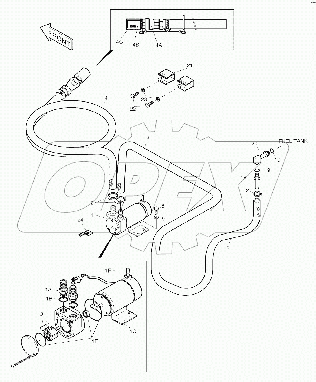  FUEL FILLER PUMP ASSY
