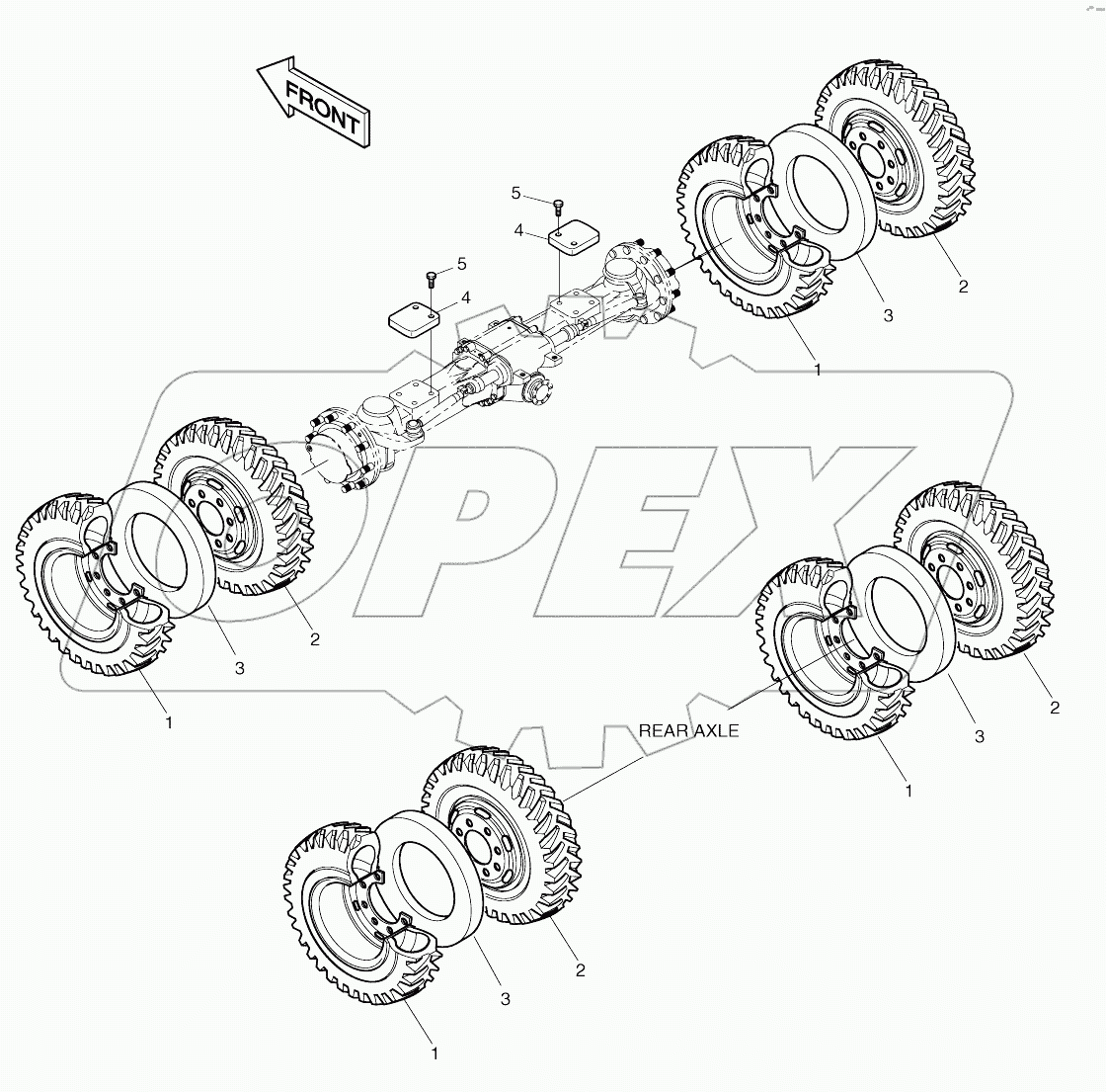 POWER TRAIN - 10.0 TIRE
