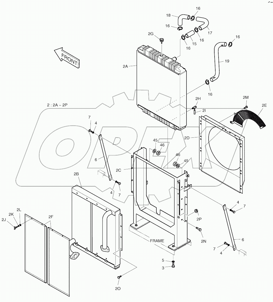  RADIATOR AND OIL COOLER