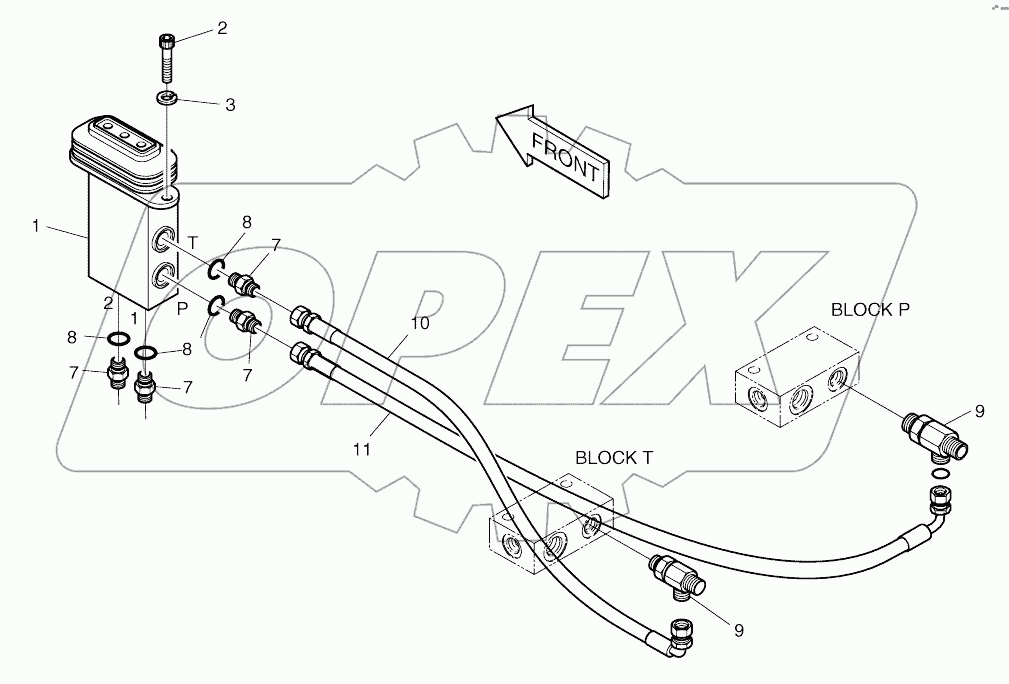  PILOT PIPING - ROTATION AND TILTING