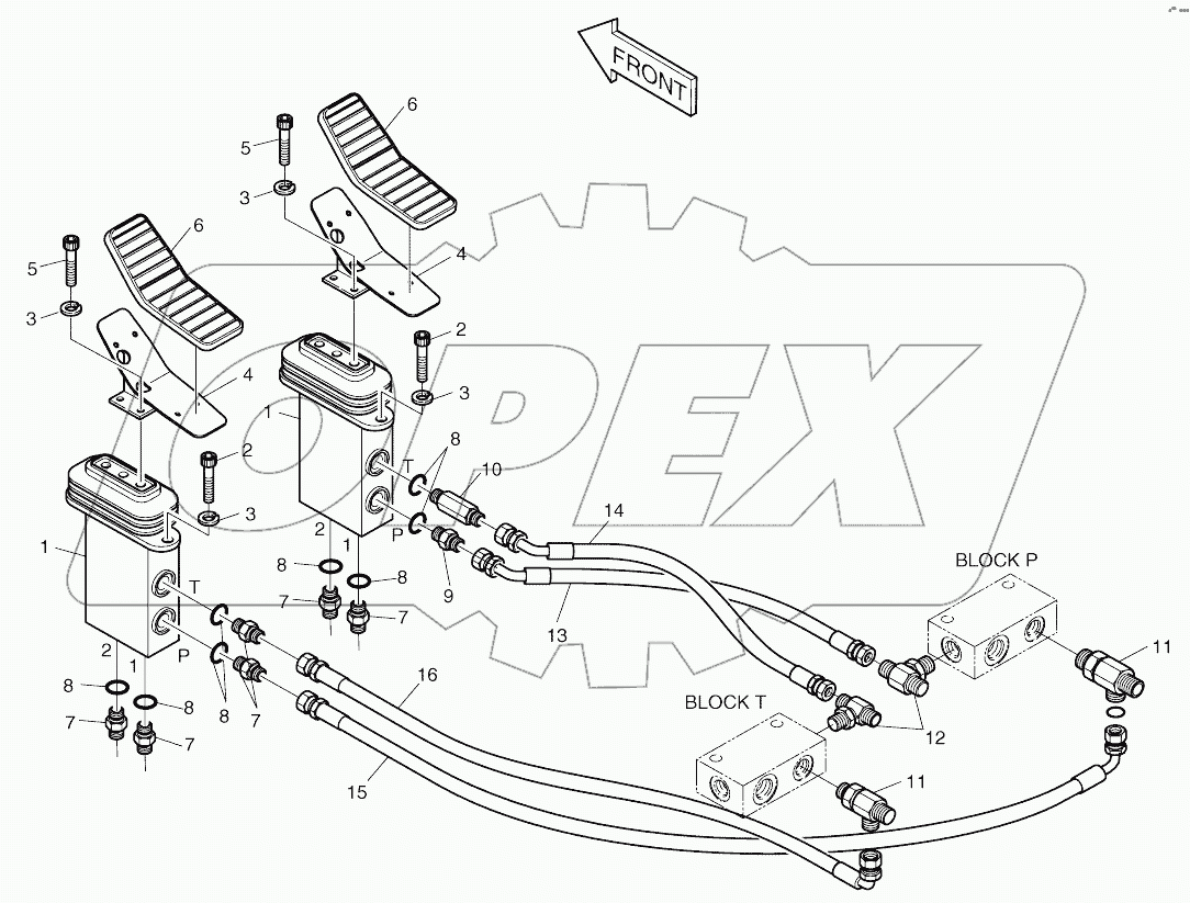  PILOT PIPING - P3C AND TILTING