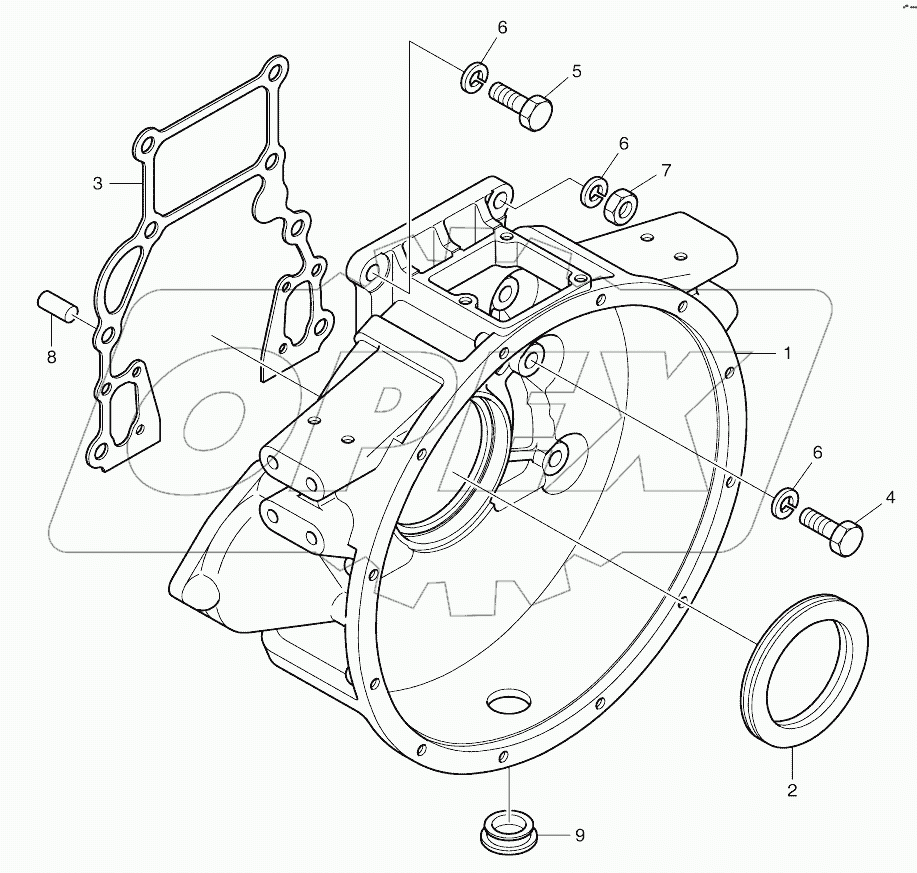 FLYWHEEL HOUSING