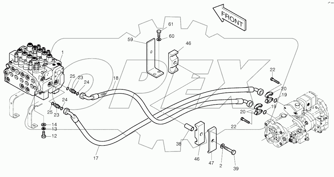  MAIN PIPING (1) - PUMP