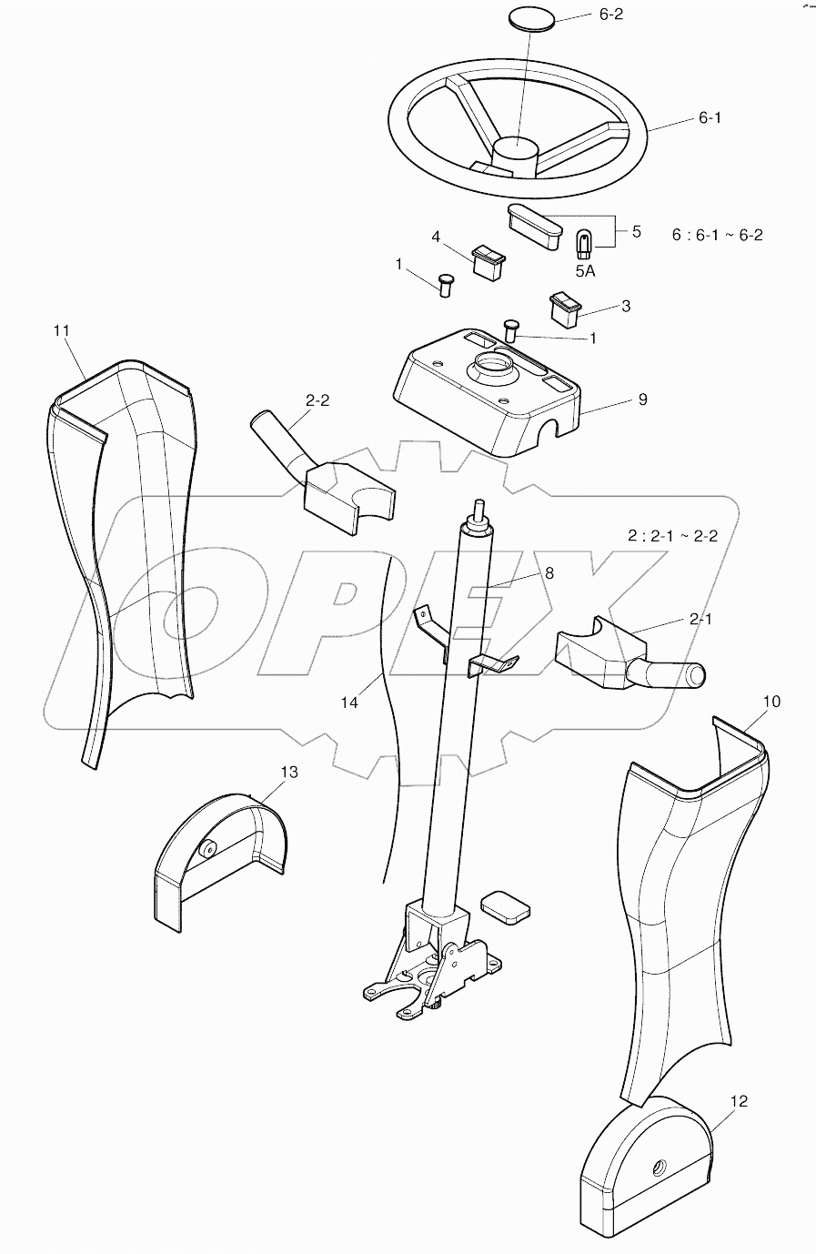  STEERING COLUMN ASSY