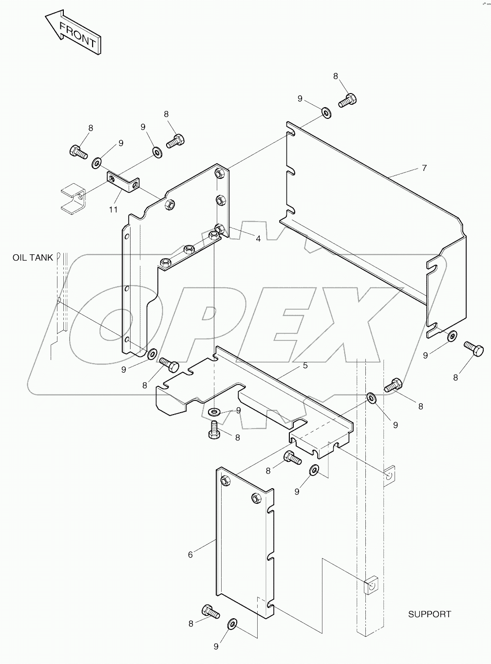  BAFFLE ASSY (2)