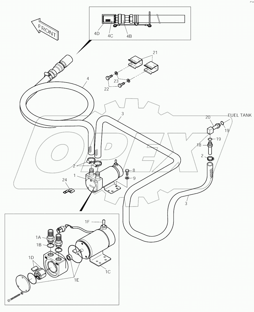  FUEL FILLER PUMP ASSY
