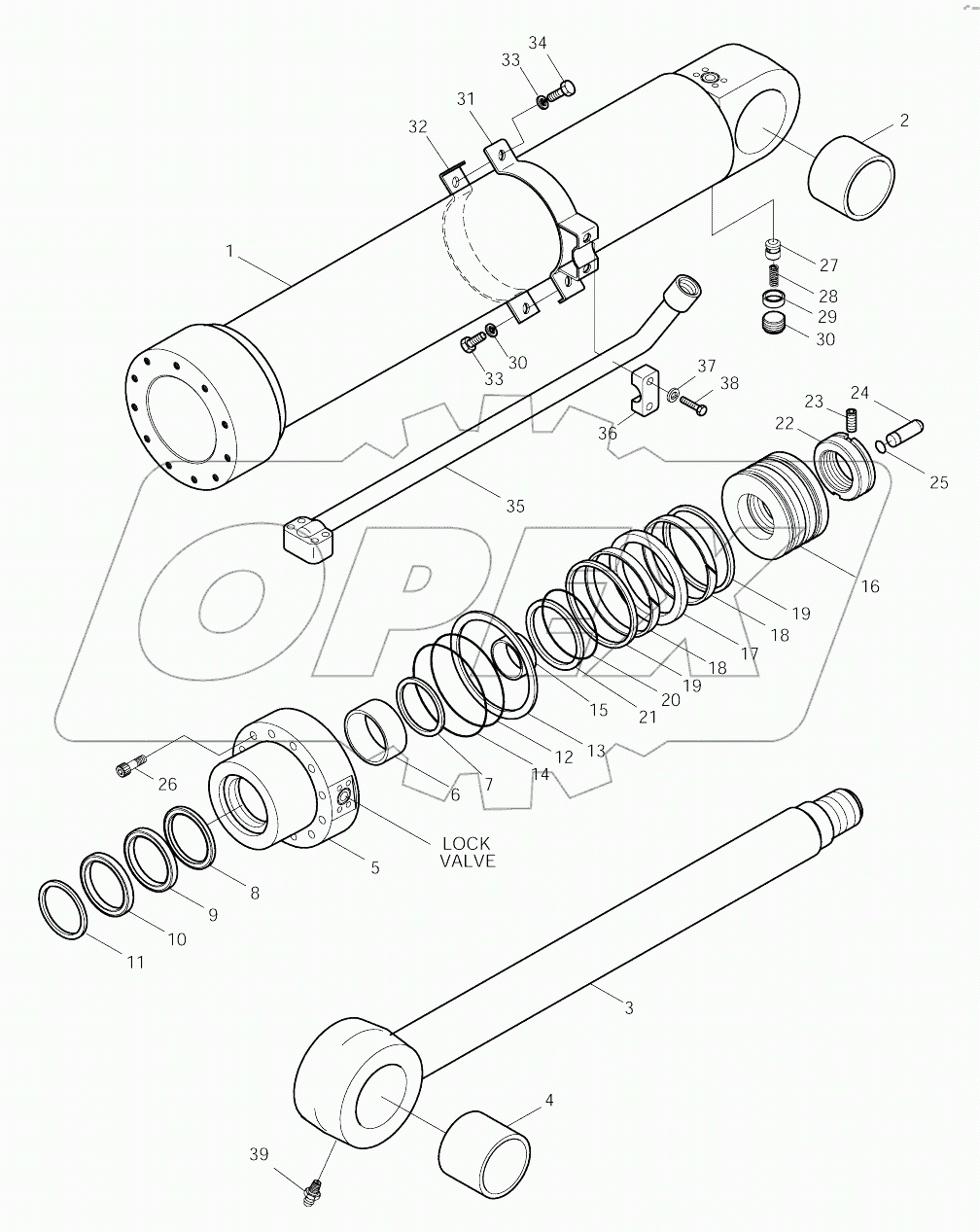  ARM CYLINDER-LOCK VALVE