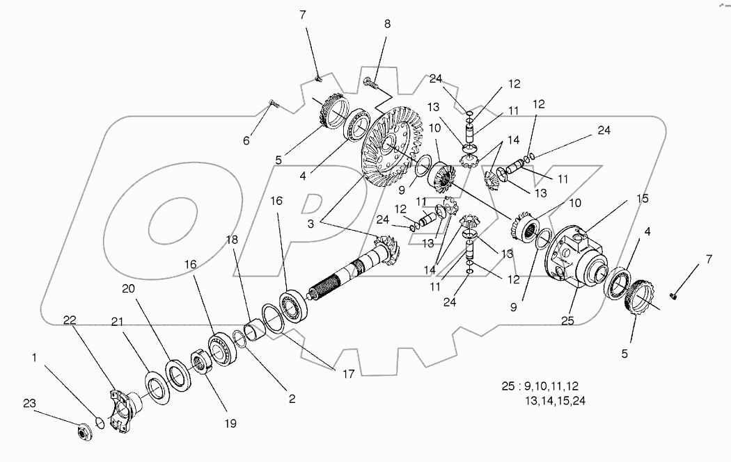  DIFFERENTIAL-FRONT AXLE