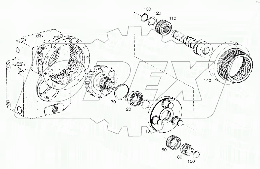  PLANETARY DRIVE-TRANSMISSION