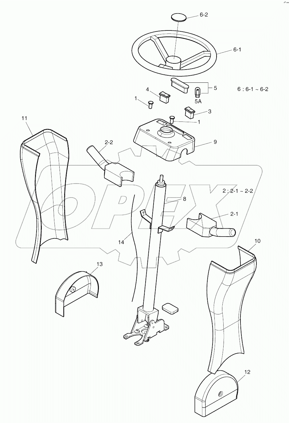  STEERING COLUMN ASSY