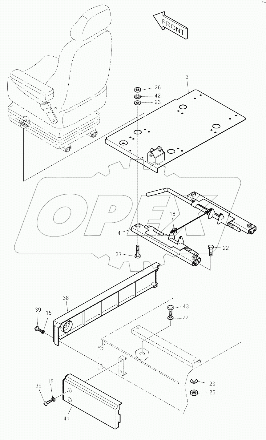  SEAT AND ELECTRIC BOX