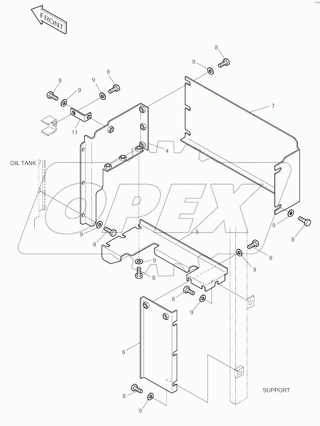  BAFFLE ASSY (2)