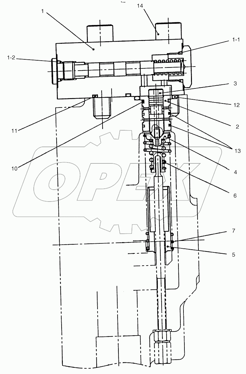  CONTROL PARTS-TRAVEL MOTOR