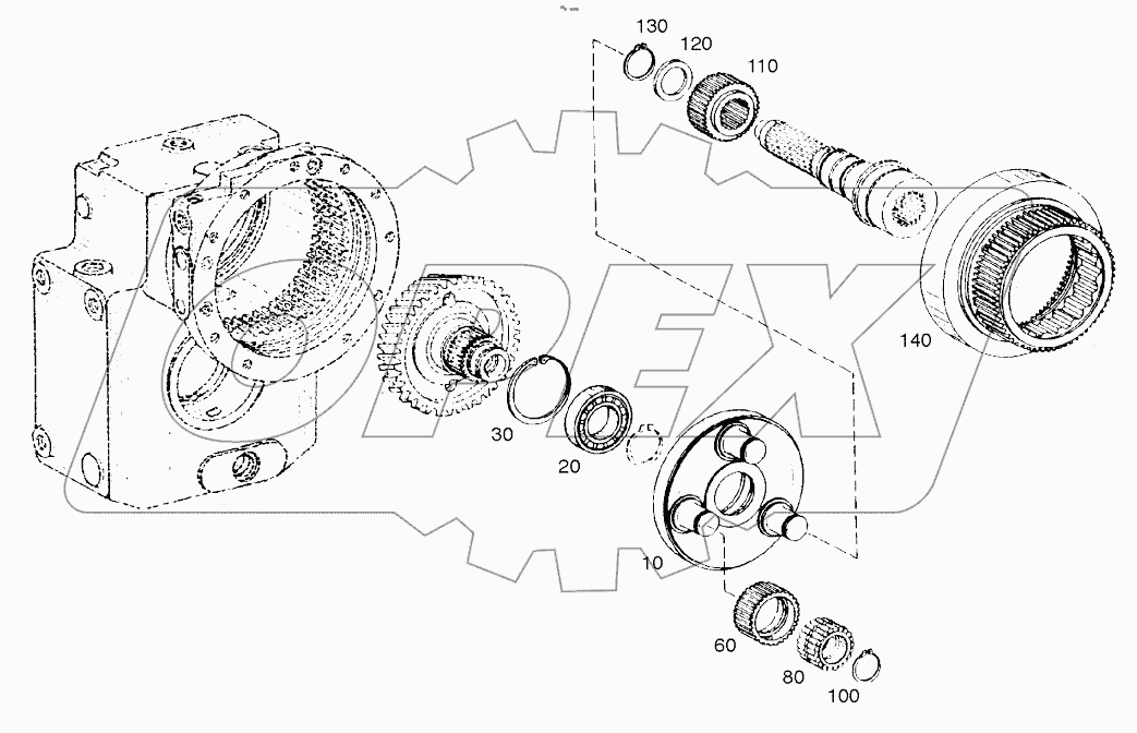  PLANETARY DRIVE-TRANSMISSION