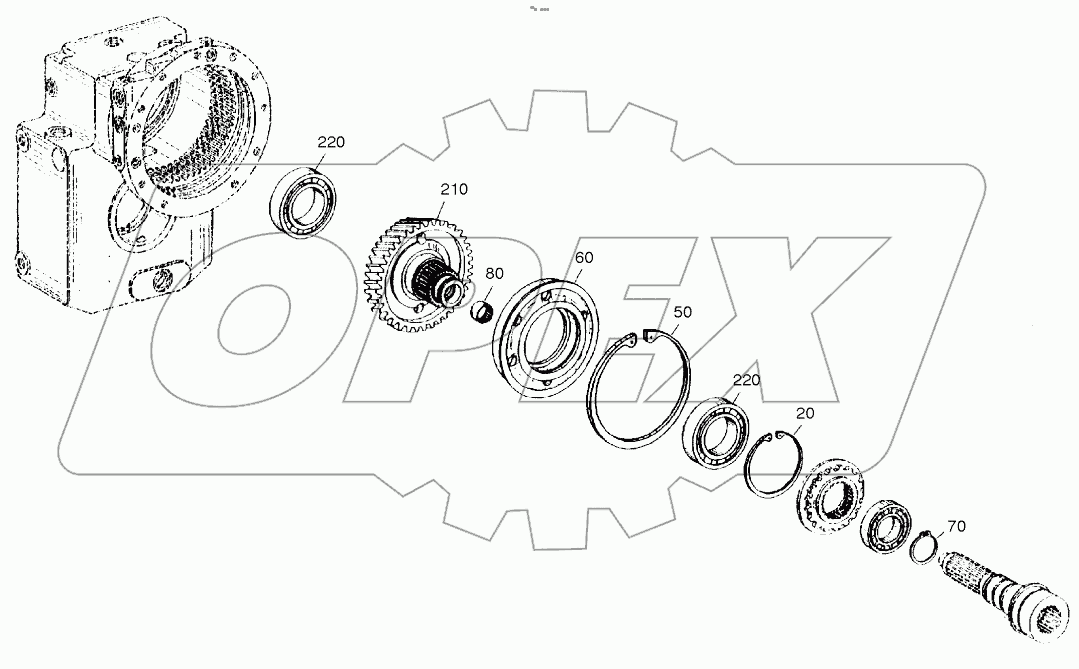  SPUR GEAR DRIVE-TRANSMISSION