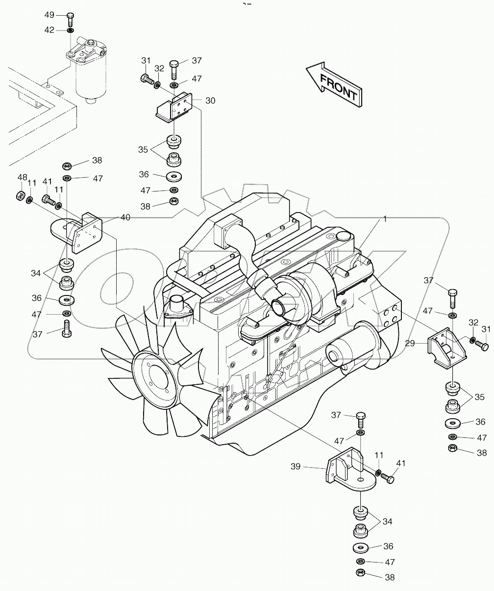  ENGINE MOUNTING
