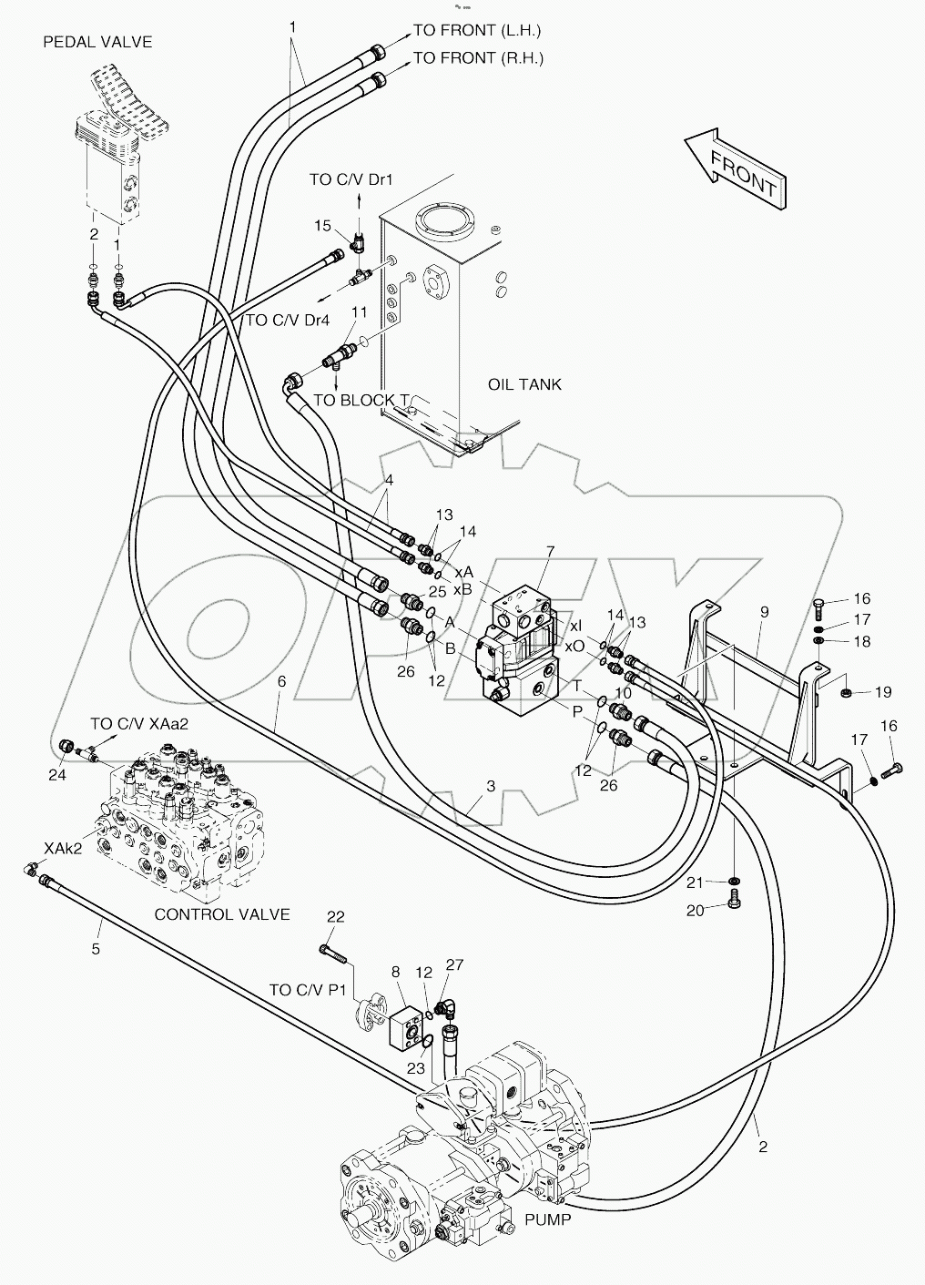  MAIN PIPING-ROTATION AND TILTING