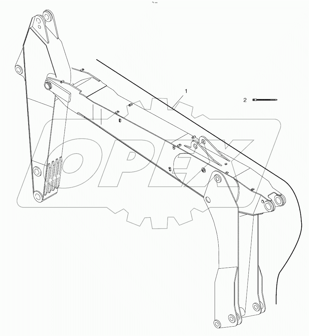  ARM LAMP HARNESS-GERMAN