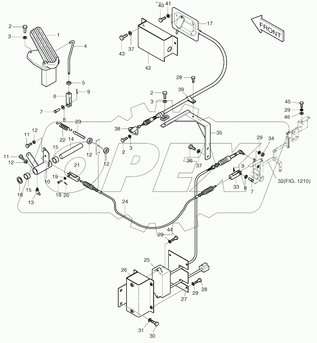 ENGINE CONTROL ASS'Y
