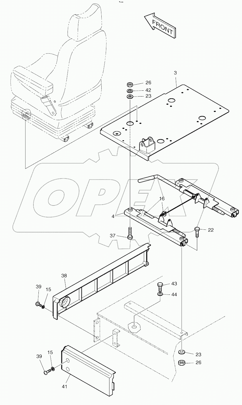  SEAT AND ELECTRIC BOX
