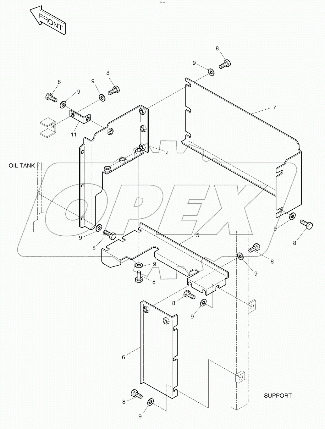  BAFFLE ASSY (2)