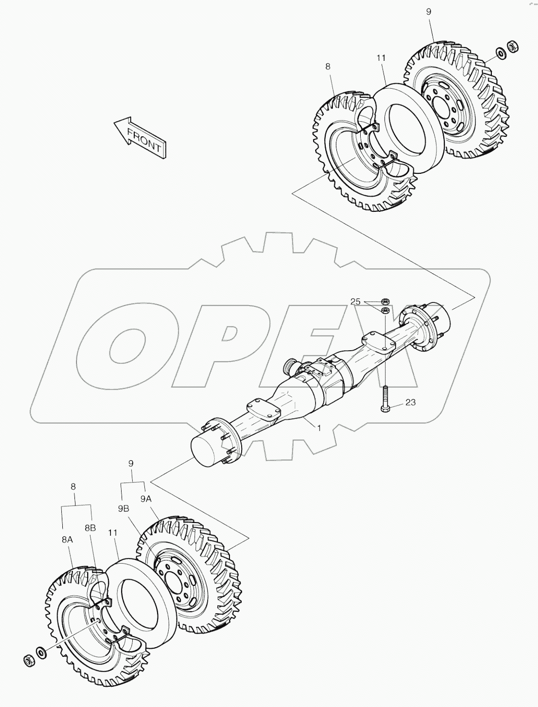  POWER TRAIN (2)-REAR AXLE
