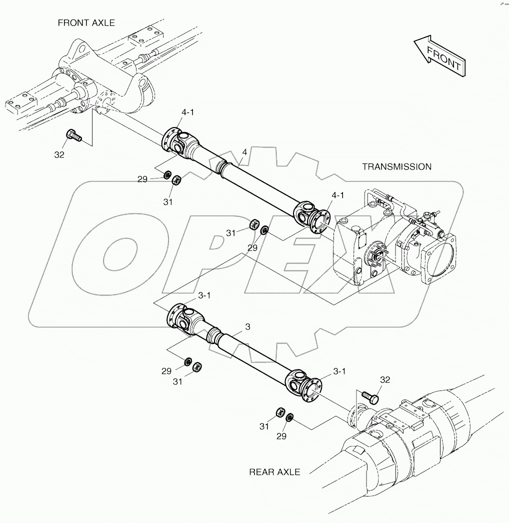  POWER TRAIN (4)-PROPELLER SHAFT