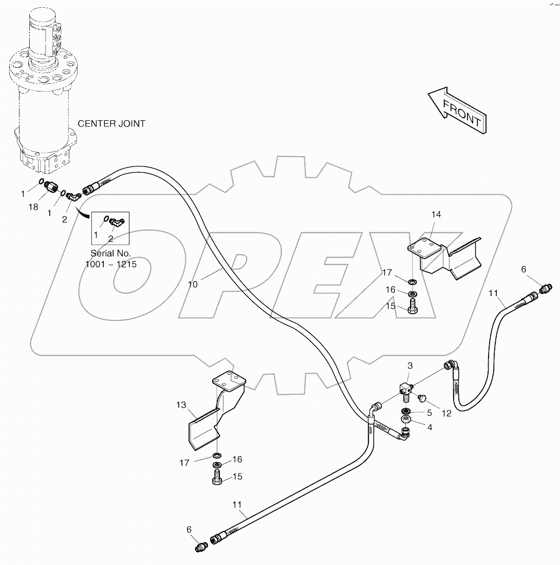  BRAKE PIPING (2)-REAR
