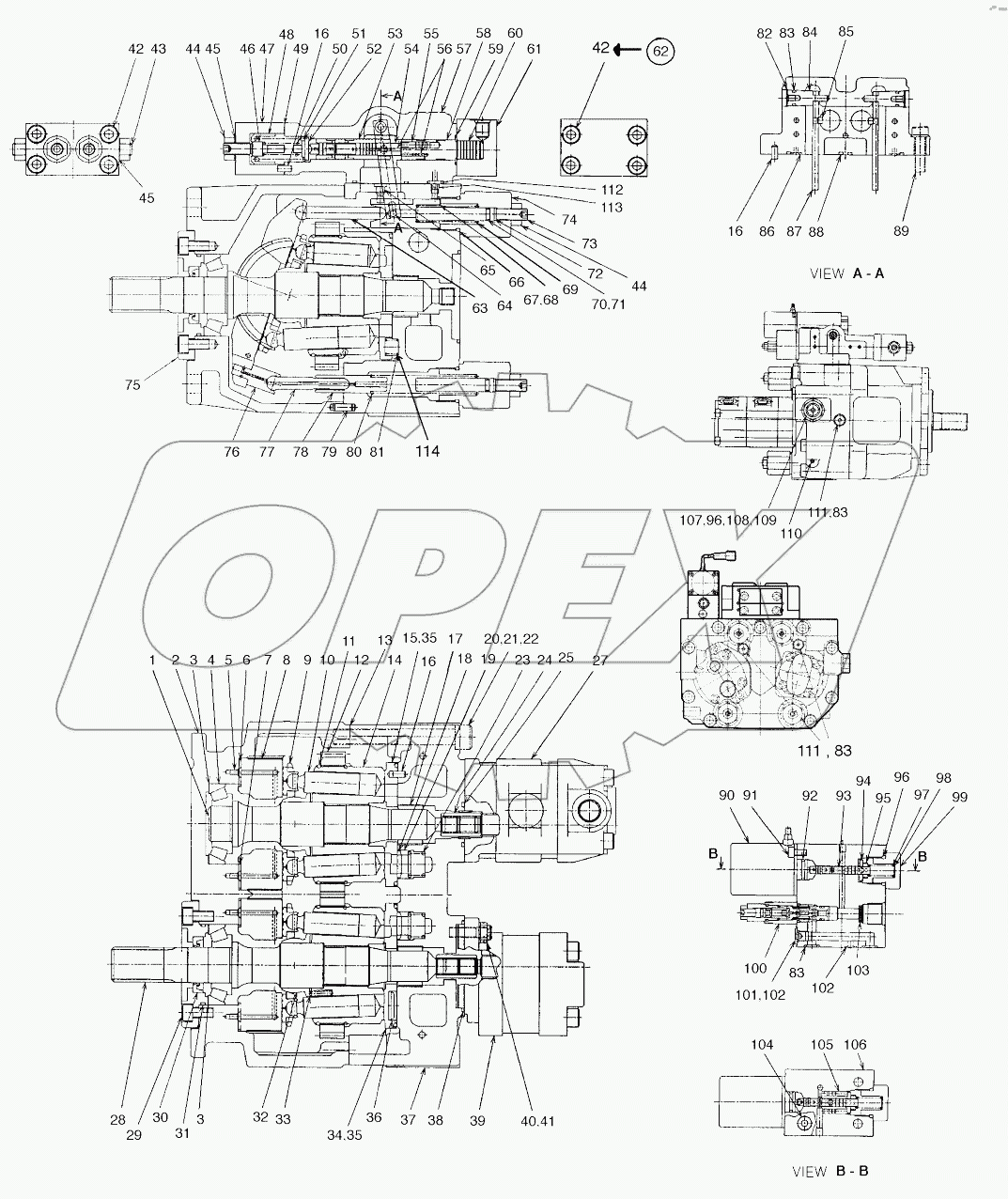  MAIN PUMP (1001-1216)