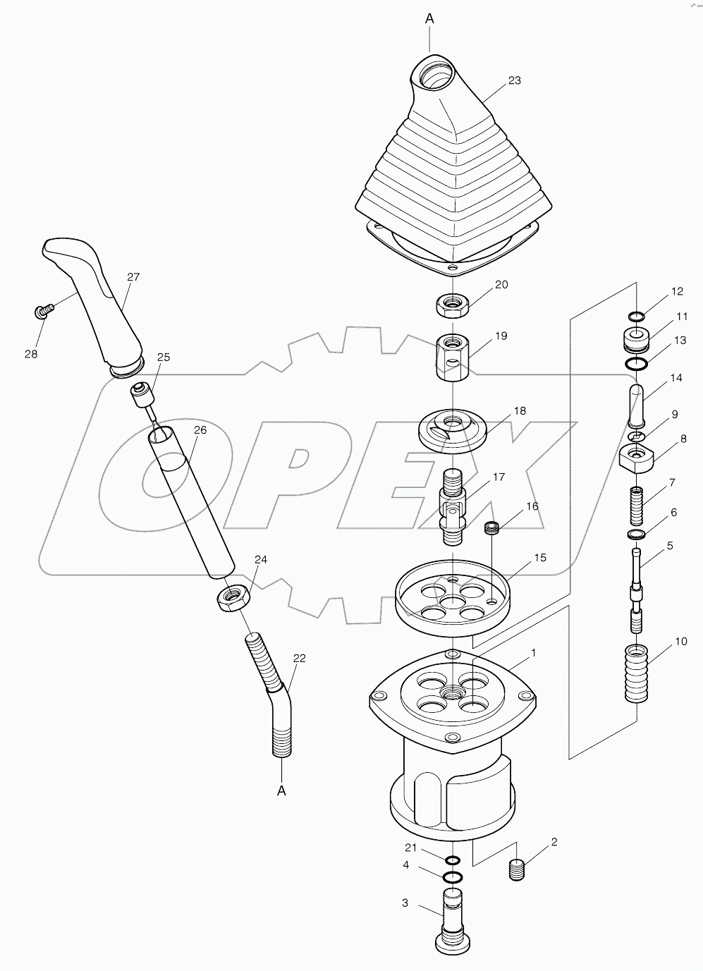  REMOTE CONTROL VALVE (1001-1029)