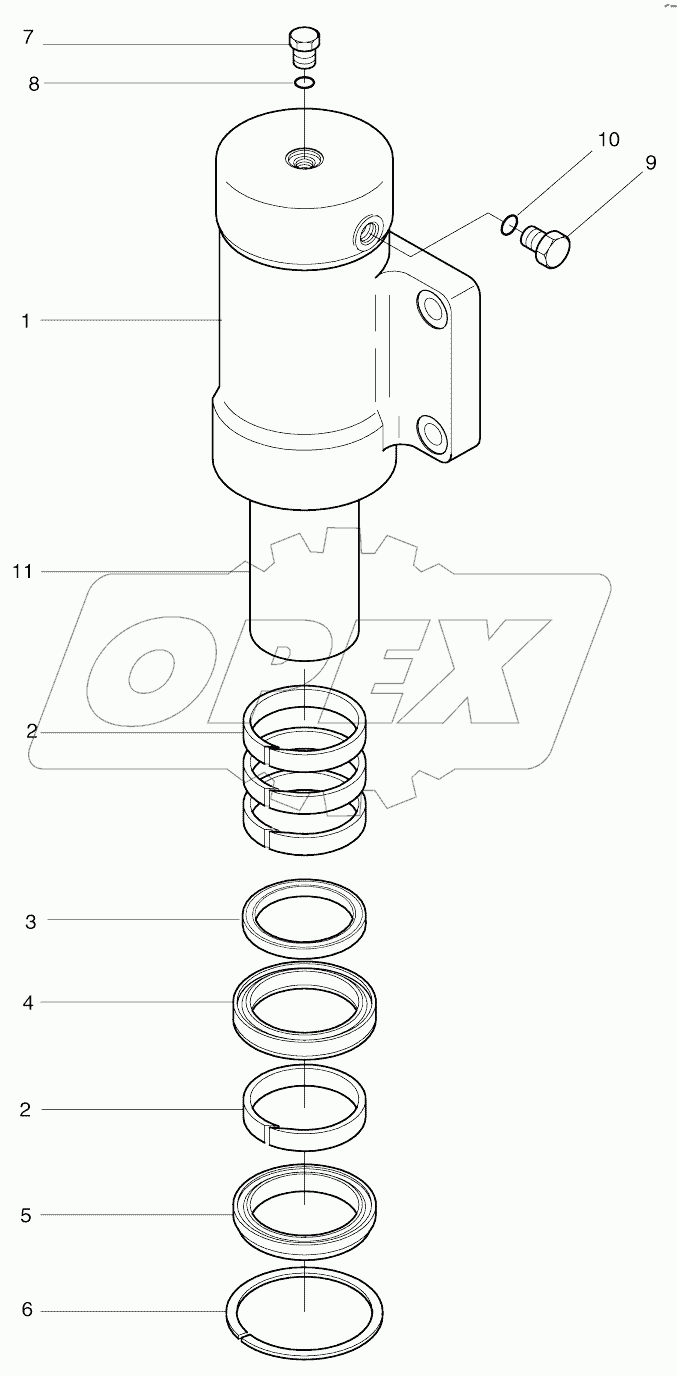  CHOCKING CYLINDER (1001-1239)