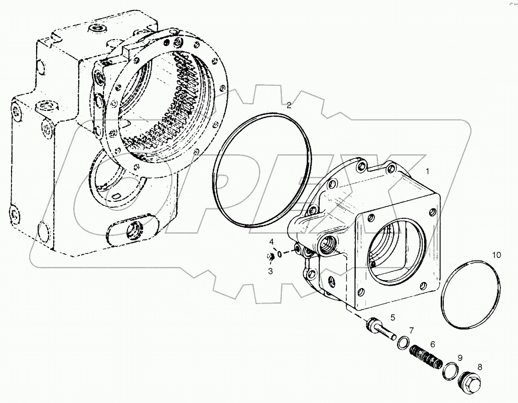  INPUT HOUSING-TRANSMISSION