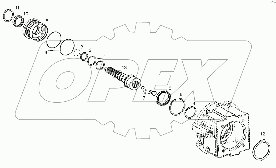  INPUT SHAFT-TRANSMISSION