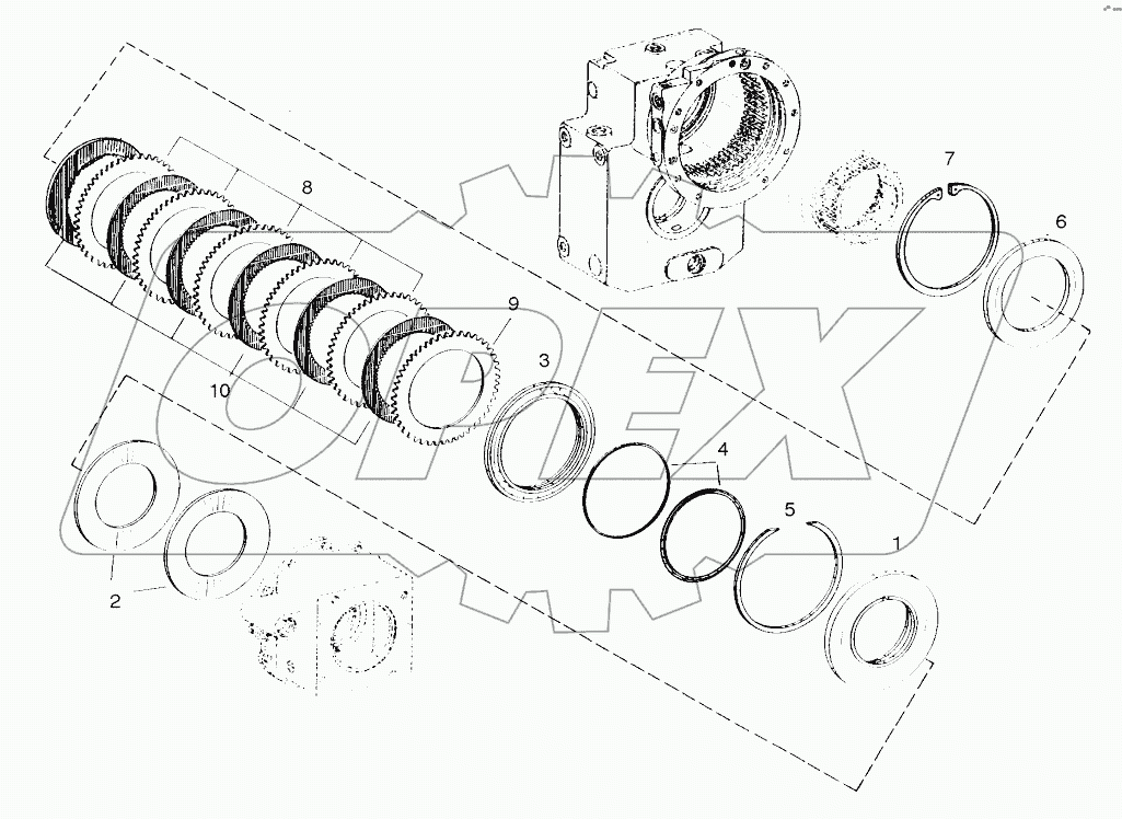  1ST GEAR CLUTCH-TRANSMISSION
