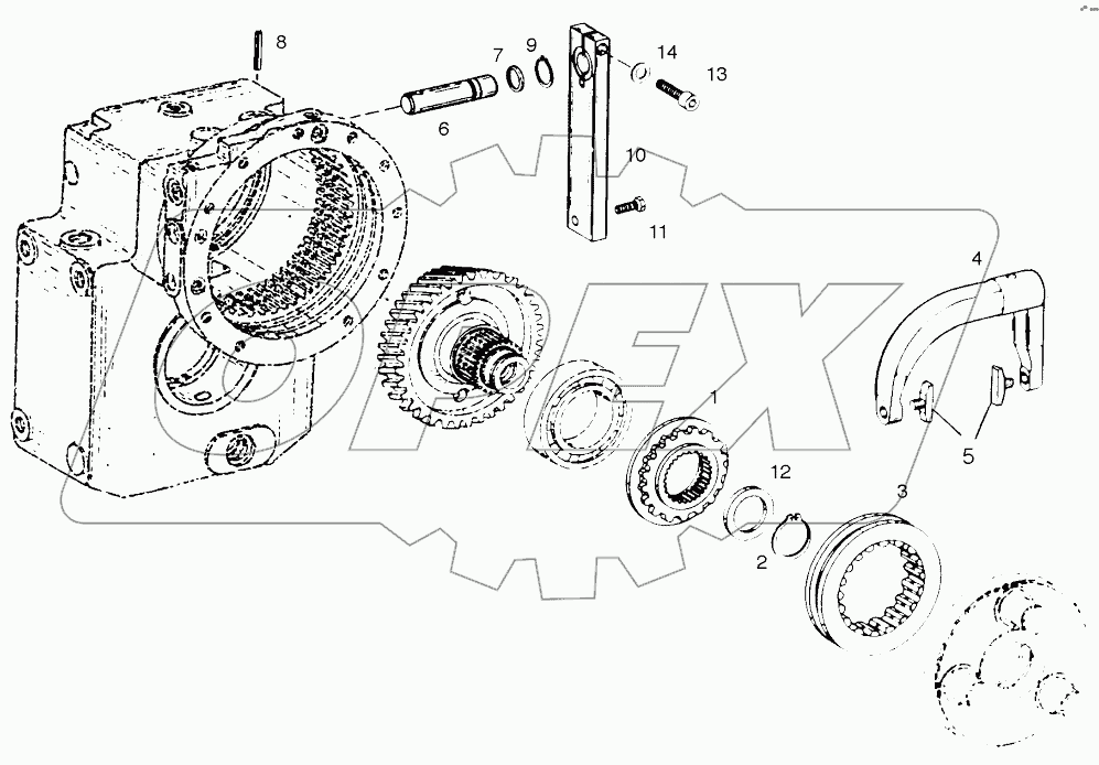  DISCONNECTION DEVICE-TRANSMISSION